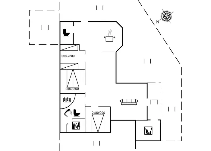 Casa de Férias Chrisse - 550m From The Sea By Interhome *